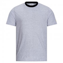 ESD T-shirt, round neck, 150g/m², light gray/black, XL